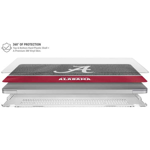 University of Alabama Logo MacBook Air 15in (2023-2025) Case plus Skin